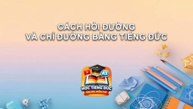 Cach Hoi Duong Va Chi Duong Bang Tieng Duc