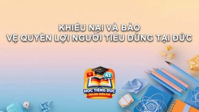 Khieu Nai Va Bao Ve Quyen Loi Nguoi Tieu Dung Tai Duc