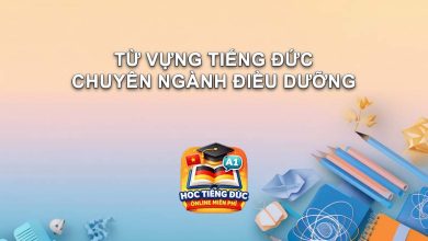 Tu Vung Tieng Duc Chuyen Nganh Dieu Duong